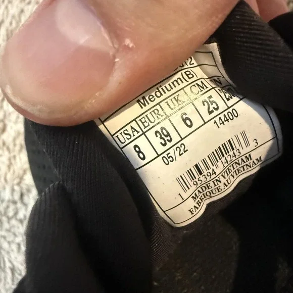 Brooks Ghost 15 Running Shoes Womens Size 8B Black Cushioned Sneakers Athletic - Picture 7 of 9